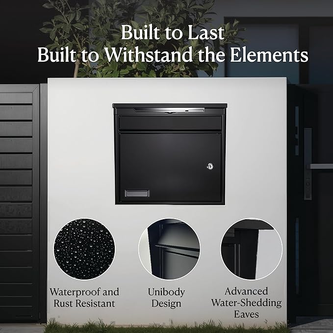 Solar Wall Mount Mailbox for Outside - Image 5