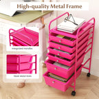 RELAX4LIFE 6-Drawer Rolling Storage Cart - Image 6