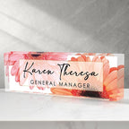 Custom Office Name Plate, Personalized Gifts by Unknown