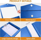 HUA JIE A4 Storage File Boxes Plastic Archives Cases - Image 4