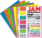 JAM PAPER Plastic Color POP Folders - Image 2