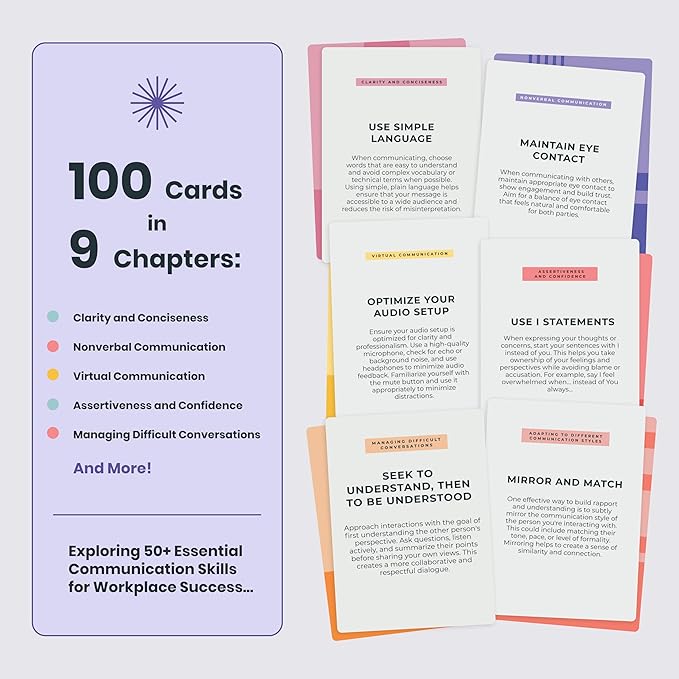 Workplace Communication Cards, Strategic Communication Training Toolkit - Image 4