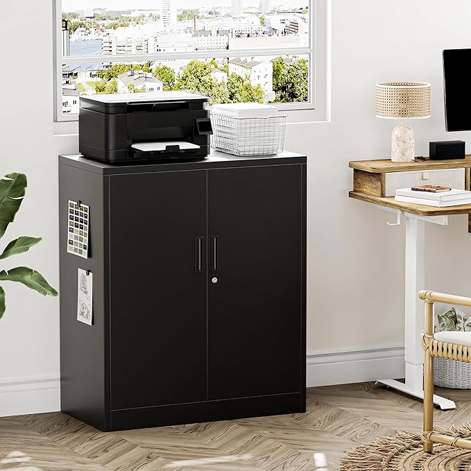 TaskStorz Metal Garage Storage Cabinets，Metal File Cabinet - Image 8