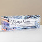 Personalized Name Plate for Desk, Custom Desk Name Plate, Acrylic Name Plate by EOBIBIFUN