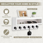 Lucundm Key and Mail Holder Wall Mount, Key Hanger - Image 2