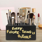 QZQE Everything Is Figureoutable Pen Pencil Holder Organizer - Image 4