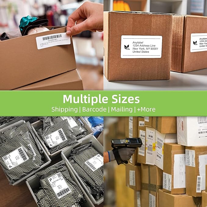 Compatible 4" x 2" Direct Thermal Labels Replacement - Image 7