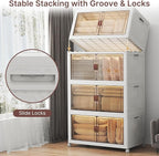 UAMFURI Extra Large Stackable Storage Bins - Image 5