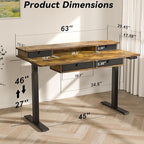 FiCiHi Adjustable Height Standing Desk - Image 3