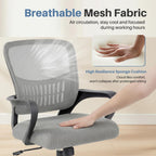 dumos home office chair, ergonomic lumbar support desk on a desk or shelf