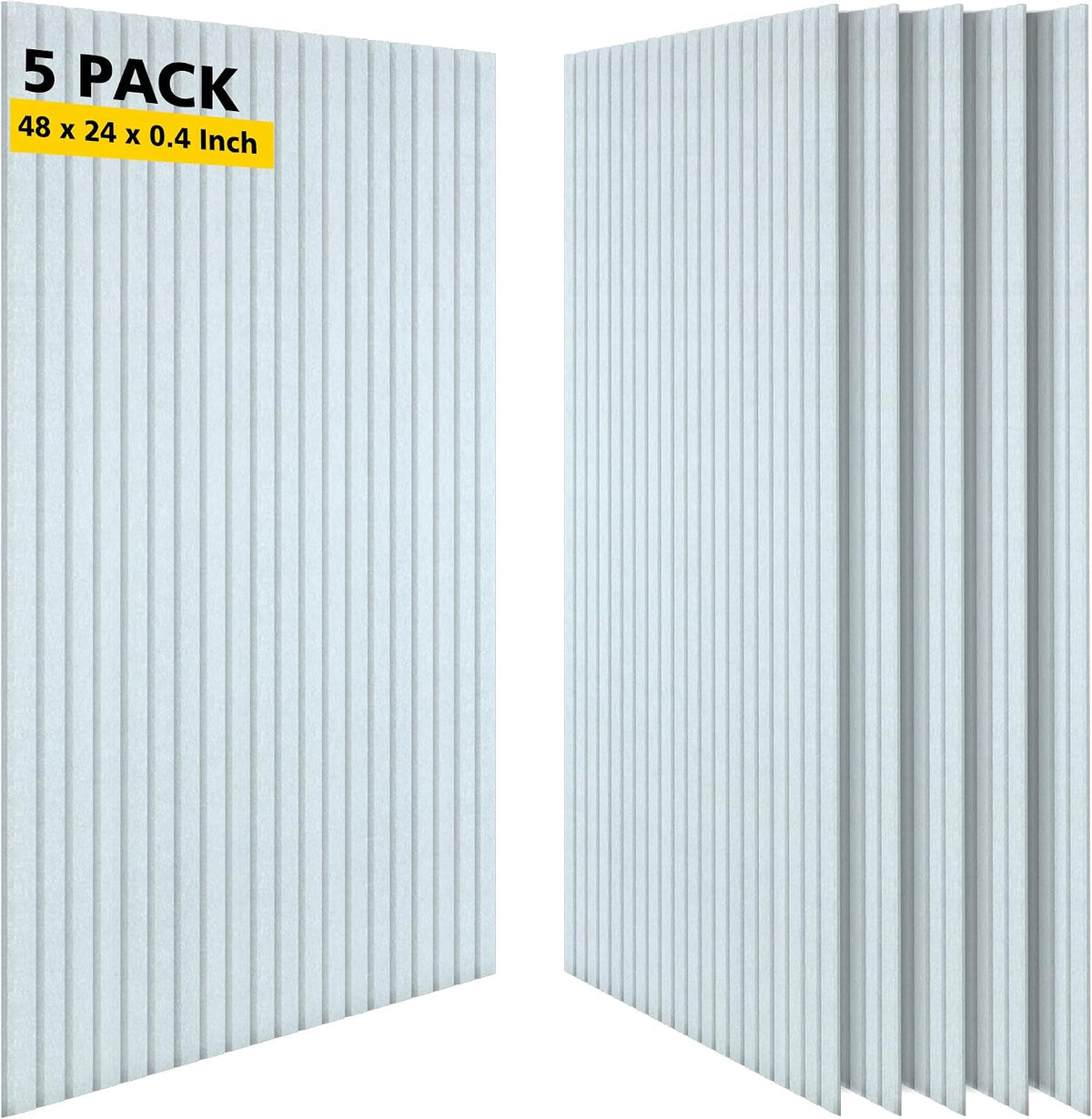 AUTORIFIC Acoustic Panels, 5 Pack Sound Panels Noise Reducing