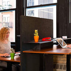 Stand Up Desk Store ReFocus Raw Freestanding Acoustic Desk Divider Privacy - Image 3