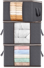 Lifewit 3 Packs Clothes Storage Bag, Storage Bins by Lifewit