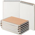 Engrowtic 12 Pack Graph Paper Spiral Notepad A5 Top Wirebound Notepad Grid by Engrowtic