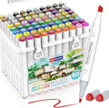 HOMSAILMO 80 color liquor base mark, double pointed permanent painting mark by HOMSAILMO