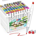 HOMSAILMO 80 color liquor base mark, double pointed permanent painting mark by HOMSAILMO