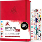 Clever Fox Planner PRO – Weekly & Monthly Life Planner to Increase Productivity