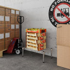 Regal Altair 14" Deep x 24" Wide x 8" Height Wire Shelving Kit | 1-Tier | NSF - Image 5