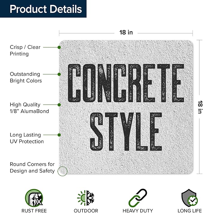 Custom Sign, Custom Street Sign, 11 Font Colors, 13 Font Styles, 4 Hole Options - Image 6