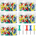 2500 Pcs Multicolor Push Pins Thumb Tacks by MAQUITA