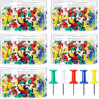 2500 Pcs Multicolor Push Pins Thumb Tacks by MAQUITA