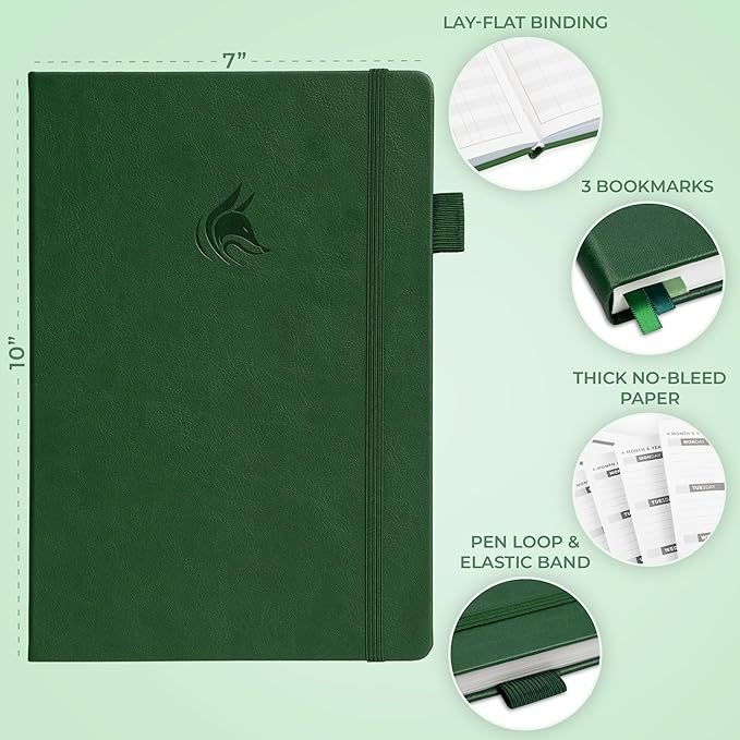 Clever Fox Planner Large – Undated Weekly & Monthly Planner - Image 4