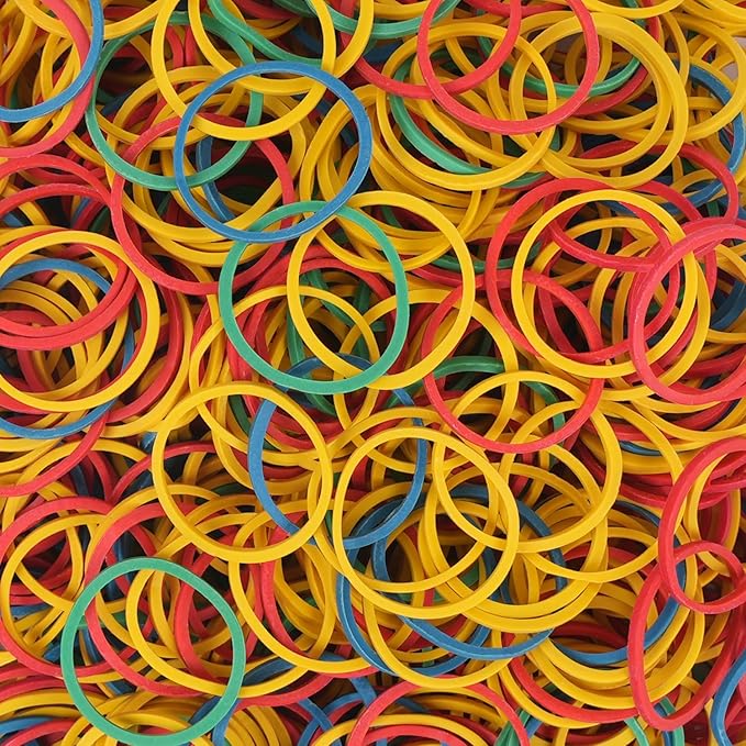 Rubber Bands Size#10 Elastic Rubber Band Multicolor 750pcs small Rubber Bands - Image 6