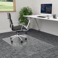100pointONE Office Chair Mat for Carpet, 30" x 48" Clear Desk Chair Mat for Low Pile Carpeted Floors- Easy Glide Plastic Floor Mat for Office Chair on Carpet