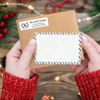 EDSG Personalized Return Address Labels, Custom Address Stickers on Sheets - Image 6