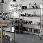 Regal Altair 14" Deep x 54" Wide x 64" Height Wire Shelving Kit | 4-Tier | NSF - Image 5