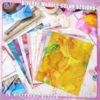 TaoBary 160 Pcs Stationery Paper Set 50 Double Sided Stationery Papers - Image 2