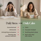 Mindfulness Perpetual Flip Calendar with 366 Daily Affirmations - Self Care Gifts for Women, Teacher Appreciation, Inspirational Office Desk Decor, Stress Relief Desk Accessory Gift for Women