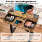 Kingant 40 x 24 Inch Electric Standing Desk - Image 5