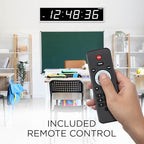 Ivation Huge Oversized 60" Large Digital LED Clock | Big Digital Clock - Image 5
