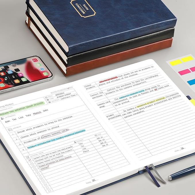 EMSHOI Meeting Notebook for Work - Image 7