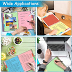 Binder Dividers for 3 Ring Binder, 1/5 Cut Tabs, Letter Size, Blank Write On - Image 7
