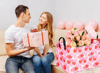 FUULOXE Rectangular Valentines Basket Storage Bin - Image 6