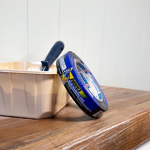 ABRO Blue Painters Tape 1 Inch Wide, 24mm x 55M, All Purpose Blue Tape - Image 2