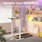 HUANUO 55 x 28 inch Electric Standing Desk Adjustable Height, 4 Memory Height - Image 8