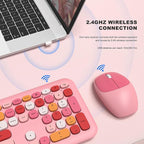 MOFII Wireless Keyboard and Mouse Combo Silent, Slim Compact 2.4G USB Full Size - Image 2