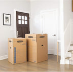 Bankers Box Tall Wardrobe Box 3 Pack, Tape-Free Design - Image 6