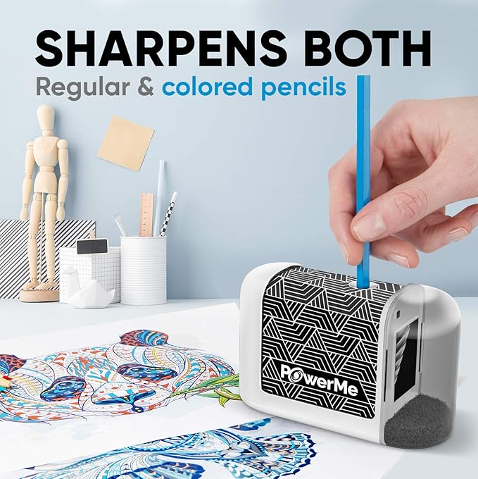 Battery-Operated Electric Pencil Sharpener - Image 2