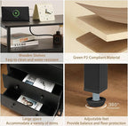 Edbuosy 27 inch Wide Night Stand - Image 6