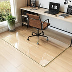 Koonmi Tempered Glass Chair Mat by KOONMI
