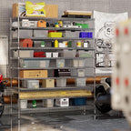 Regal Altair 21" Deep x 72" Wide x 86" Height Wire Shelving Kit | 10-Tier | NSF - Image 2