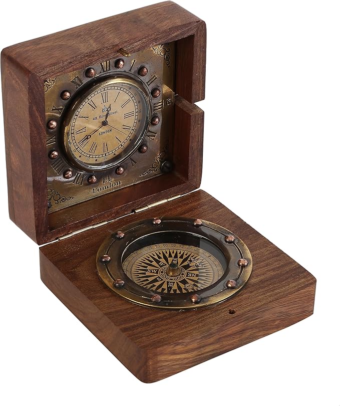 Handmade Brass Sundial Compass by USHandicrafts