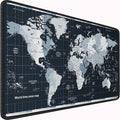 Large Gaming Mouse Pad with Stitched Edges, 31.5x15.7 in Extended Computer by Naukay