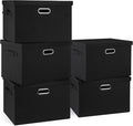 Graciadeco Large 17" 36 Quart Collapsible Stackable Storage Bins by GraciadecoStorage