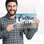 Custom Sign, Custom Street Sign, 11 Font Colors, 13 Font Styles, 4 Hole Options - Image 2