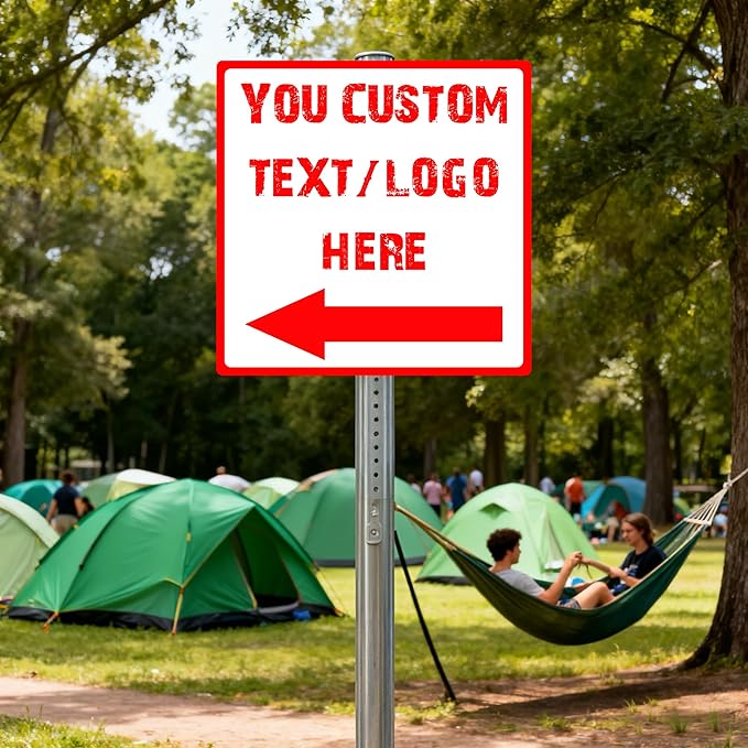 Custom Square Directional Signs - Image 5